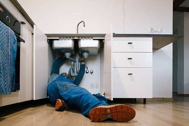 Professional Plumbing technician working in Spring Grove, VA